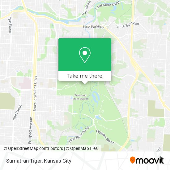 Sumatran Tiger map