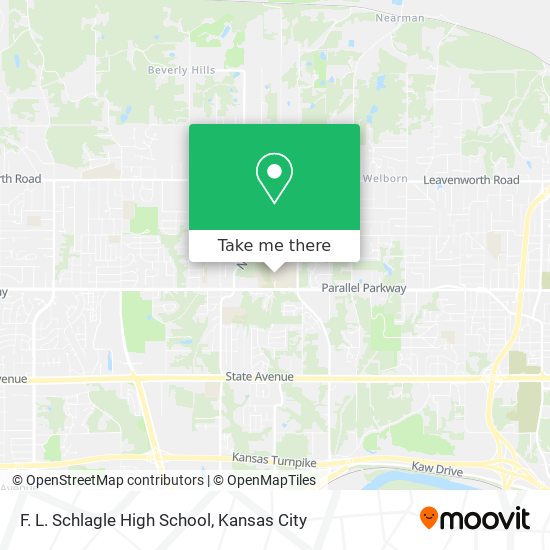 Mapa de F. L. Schlagle High School