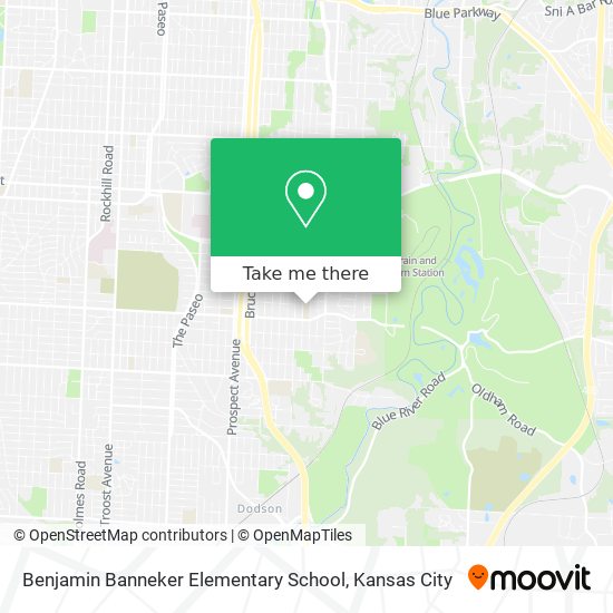 Benjamin Banneker Elementary School map