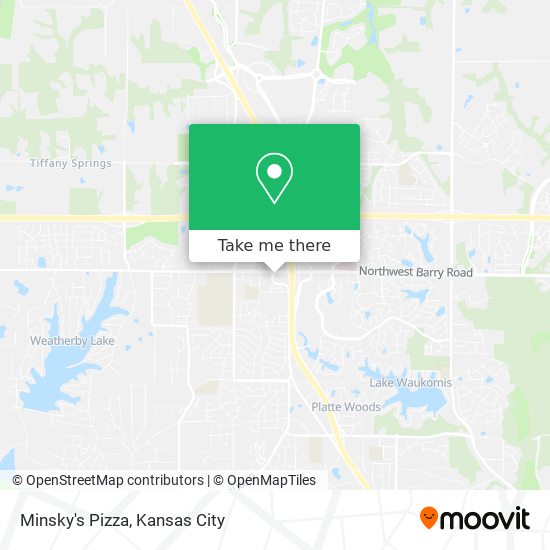 Mapa de Minsky's Pizza