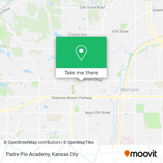 Mapa de Padre Pio Academy