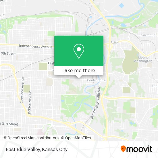 Mapa de East Blue Valley