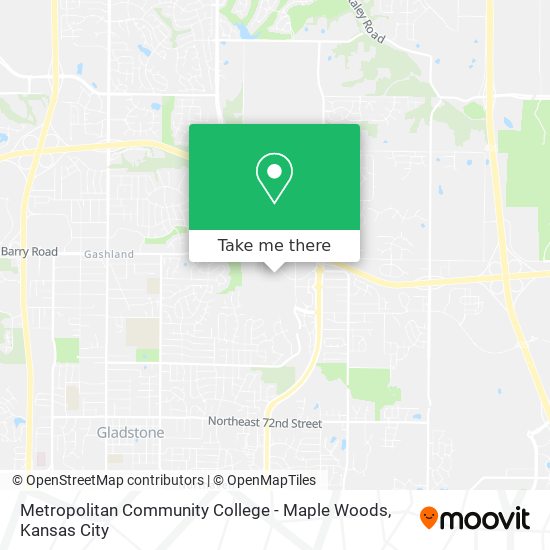 Metropolitan Community College - Maple Woods map