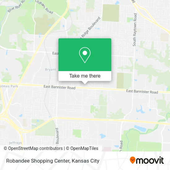 Mapa de Robandee Shopping Center