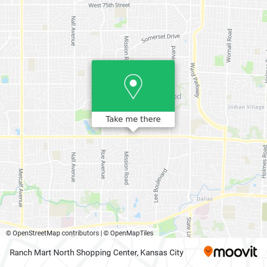 Ranch Mart North Shopping Center map