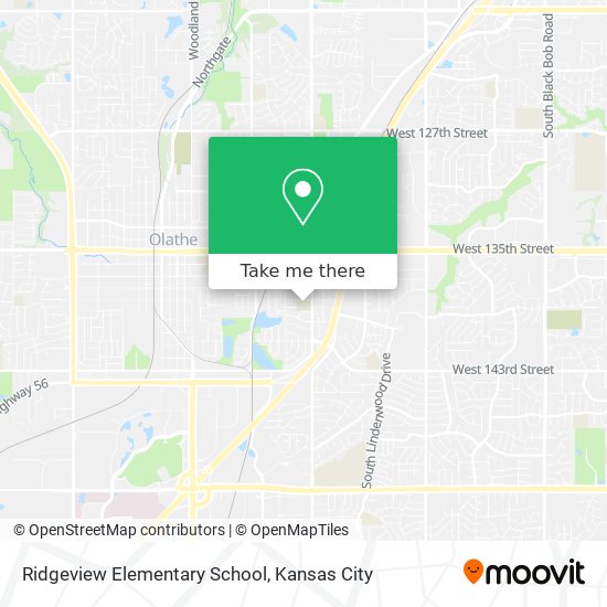 Ridgeview Elementary School map