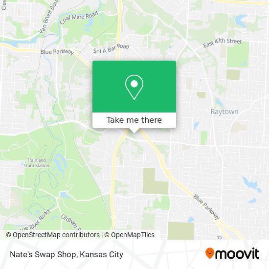 Nate's Swap Shop map