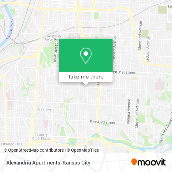 Alexandria Apartments map