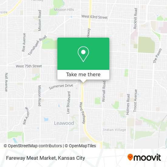 Mapa de Fareway Meat Market
