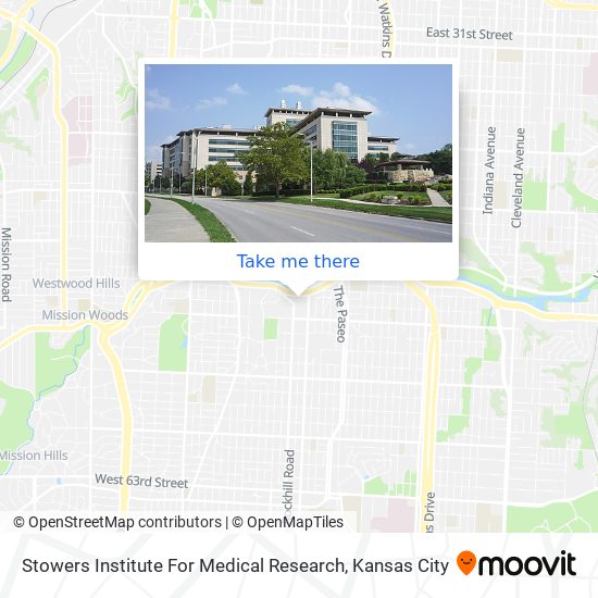 Stowers Institute For Medical Research map