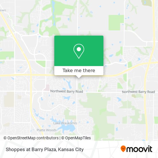 Shoppes at Barry Plaza map