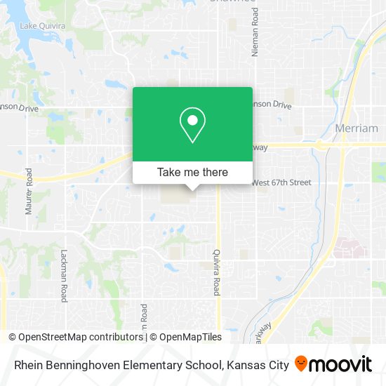 Rhein Benninghoven Elementary School map