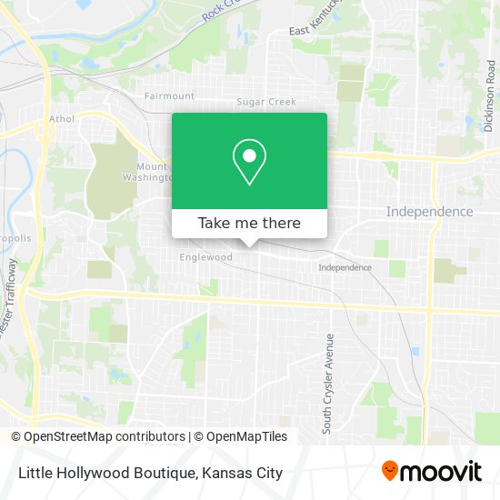 Little Hollywood Boutique map