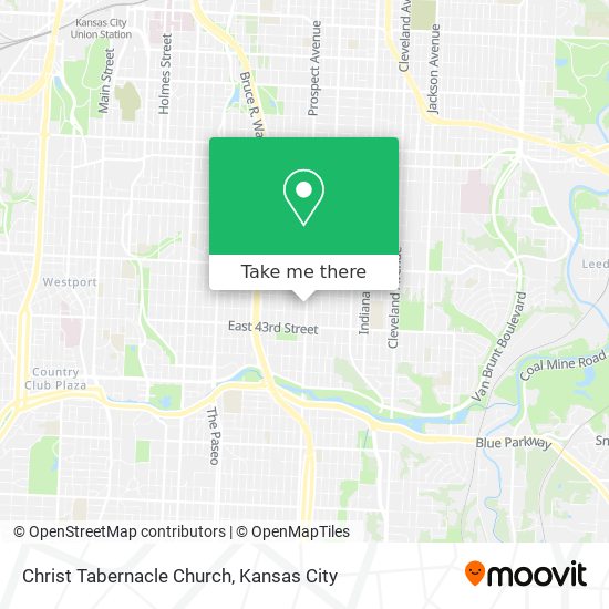 Mapa de Christ Tabernacle Church