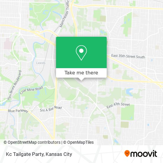 Mapa de Kc Tailgate Party