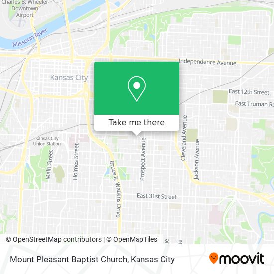 Mount Pleasant Baptist Church map