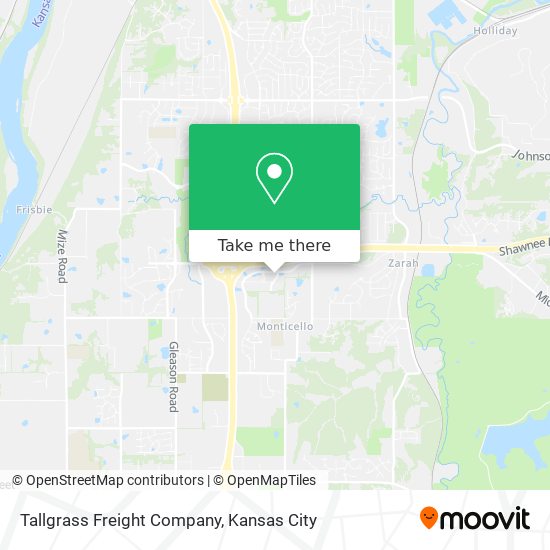 Tallgrass Freight Company map