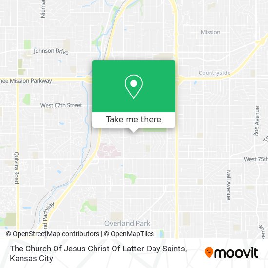 Mapa de The Church Of Jesus Christ Of Latter-Day Saints