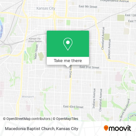 Macedonia Baptist Church map