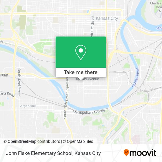 Mapa de John Fiske Elementary School