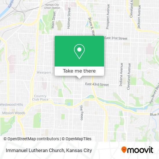 Immanuel Lutheran Church map