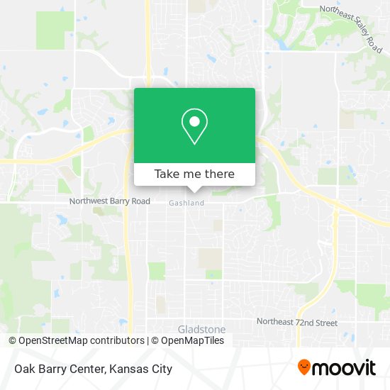 Oak Barry Center map