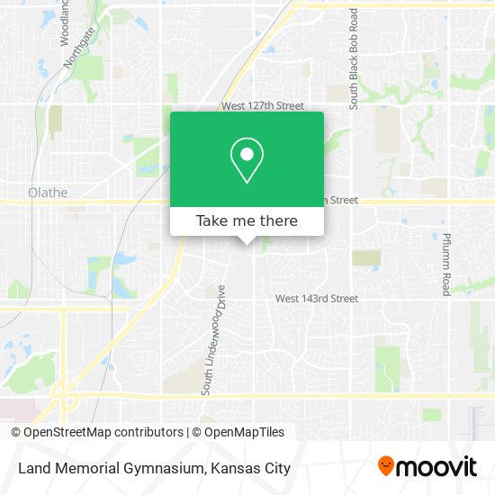 Land Memorial Gymnasium map