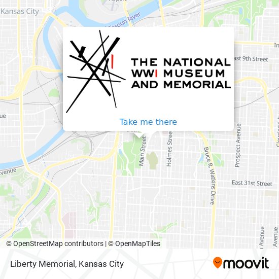Mapa de Liberty Memorial