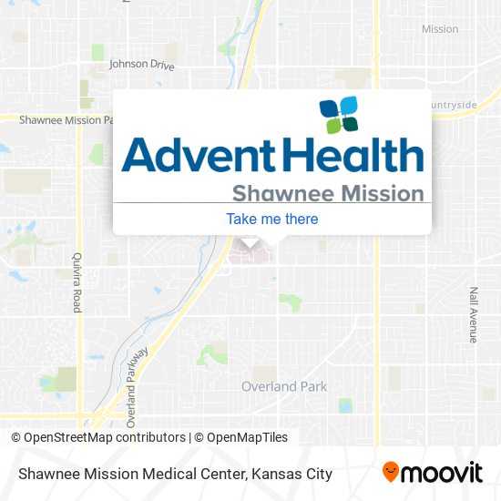 Mapa de Shawnee Mission Medical Center