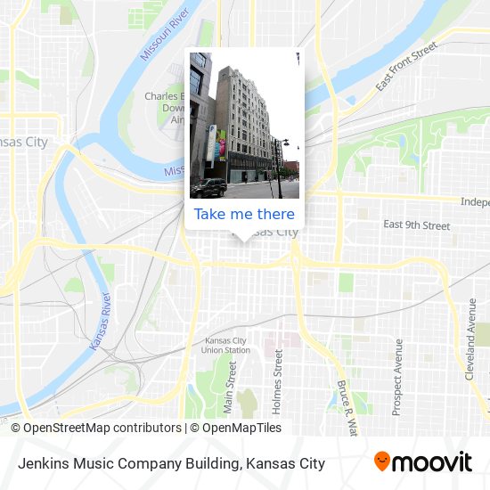 Jenkins Music Company Building map