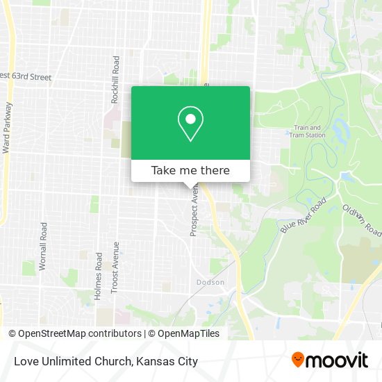 Love Unlimited Church map
