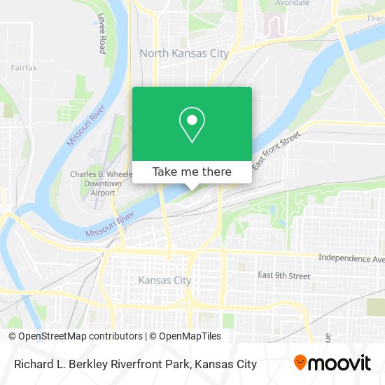 Mapa de Richard L. Berkley Riverfront Park