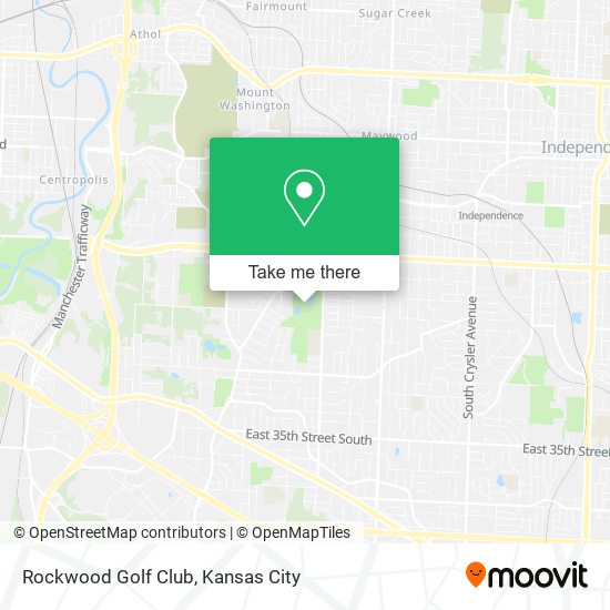 Rockwood Golf Club map