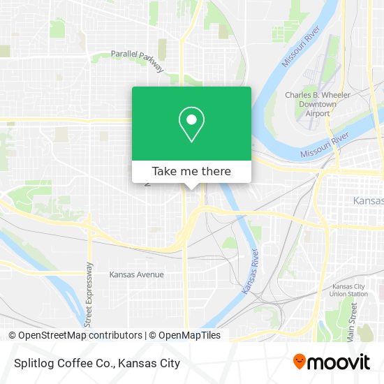 Splitlog Coffee Co. map