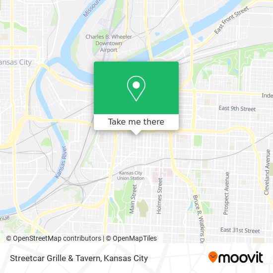 Mapa de Streetcar Grille & Tavern