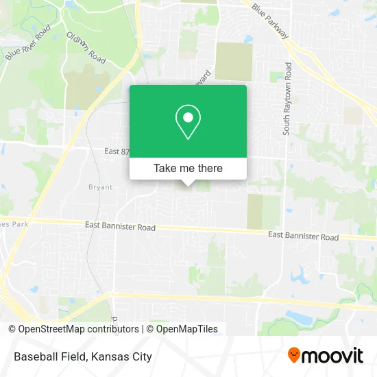 Baseball Field map