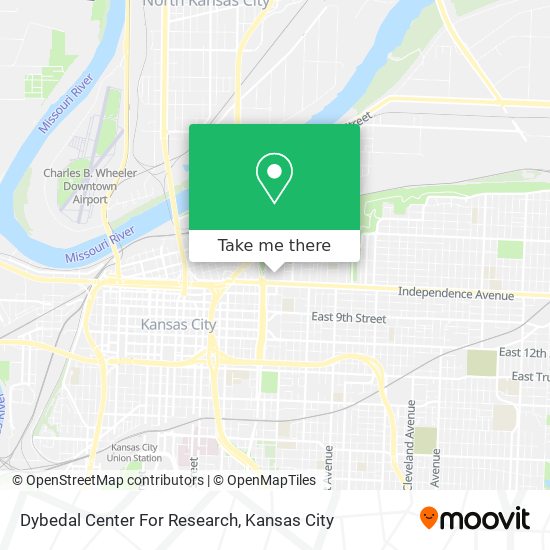 Dybedal Center For Research map