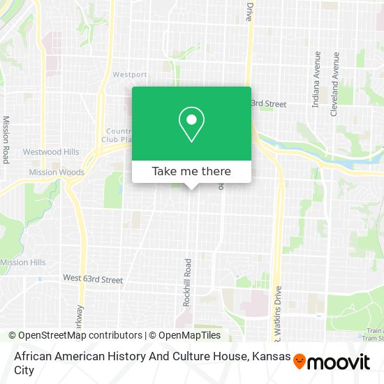 Mapa de African American History And Culture House