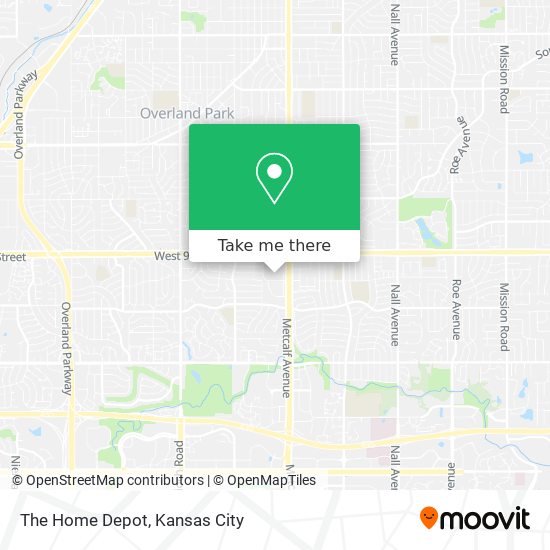 The Home Depot map