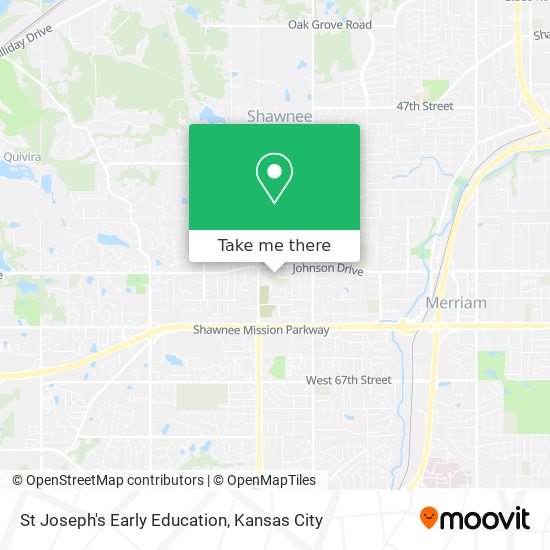 St Joseph's Early Education map