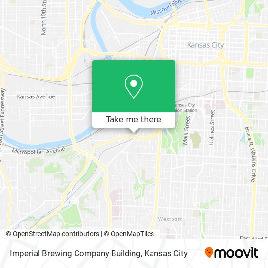 Imperial Brewing Company Building map