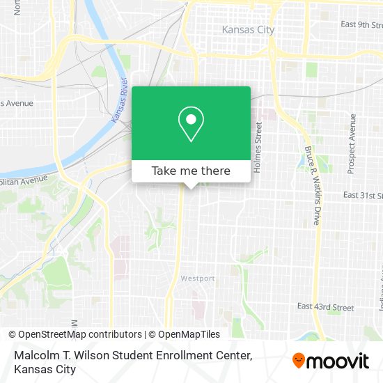 Mapa de Malcolm T. Wilson Student Enrollment Center