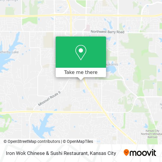 Iron Wok Chinese & Sushi Restaurant map