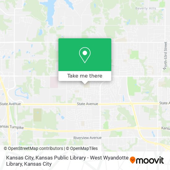 Kansas City, Kansas Public Library - West Wyandotte Library map