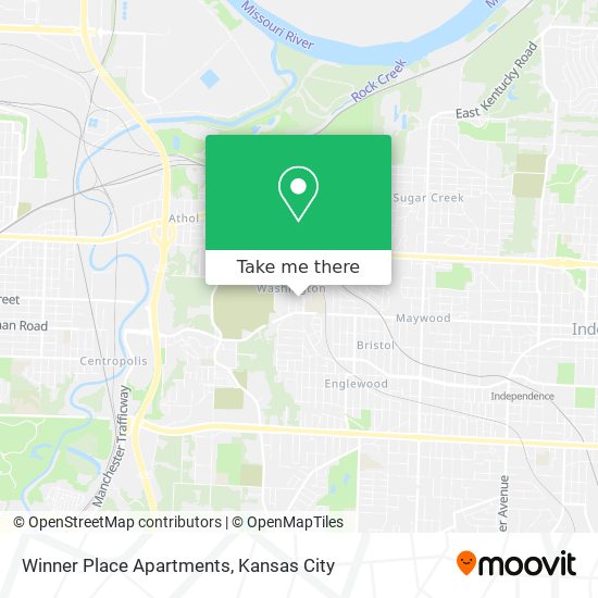 Winner Place Apartments map