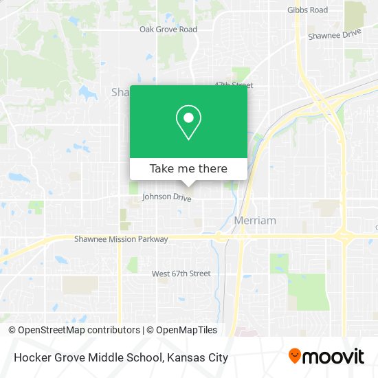 Mapa de Hocker Grove Middle School