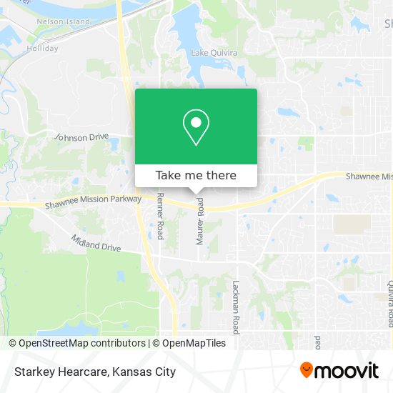 Starkey Hearcare map