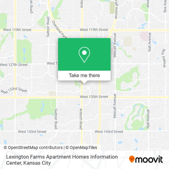 Mapa de Lexington Farms Apartment Homes Information Center