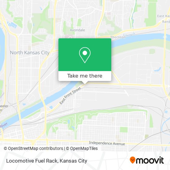 Locomotive Fuel Rack map