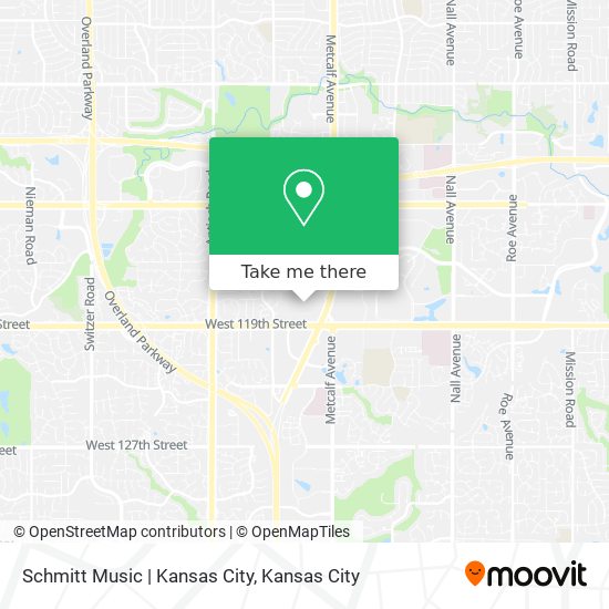 Mapa de Schmitt Music | Kansas City